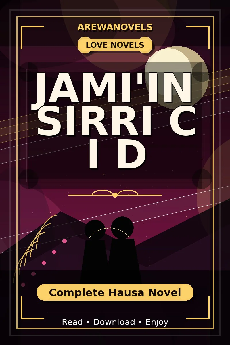 Jami'in Sirri C I D Complete Hausa Novel
