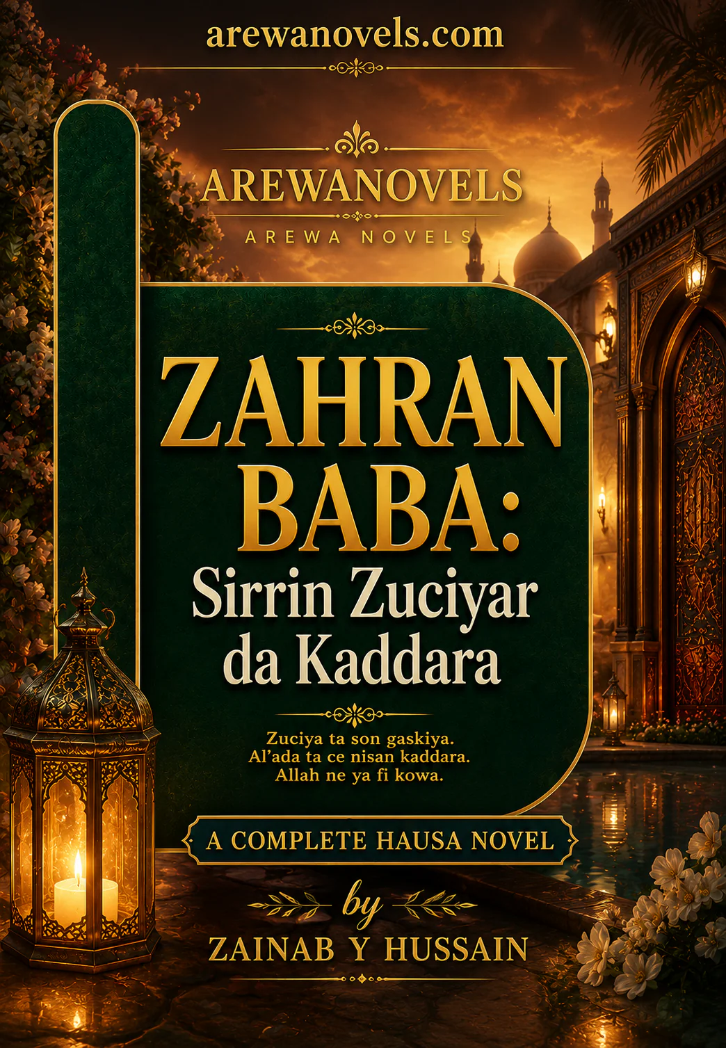 ZAHRAN BABA Sirrin Zuciyar da Ƙaddara by Zainab Y Hussain