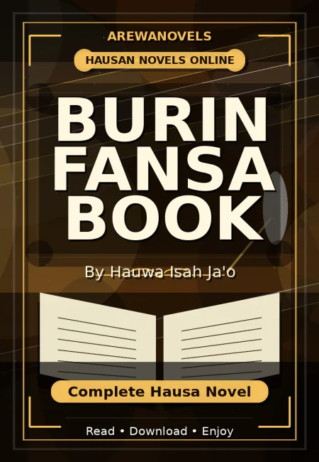 Burin Fansa Book Complete Hausa Novel by Hauwa Isah Ja'o