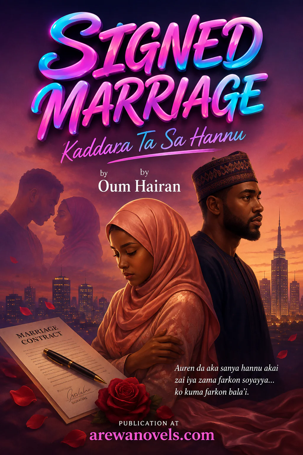 SIGNED MARRIAGE Kaddara Ta Sa Hannu by Oum Hairan