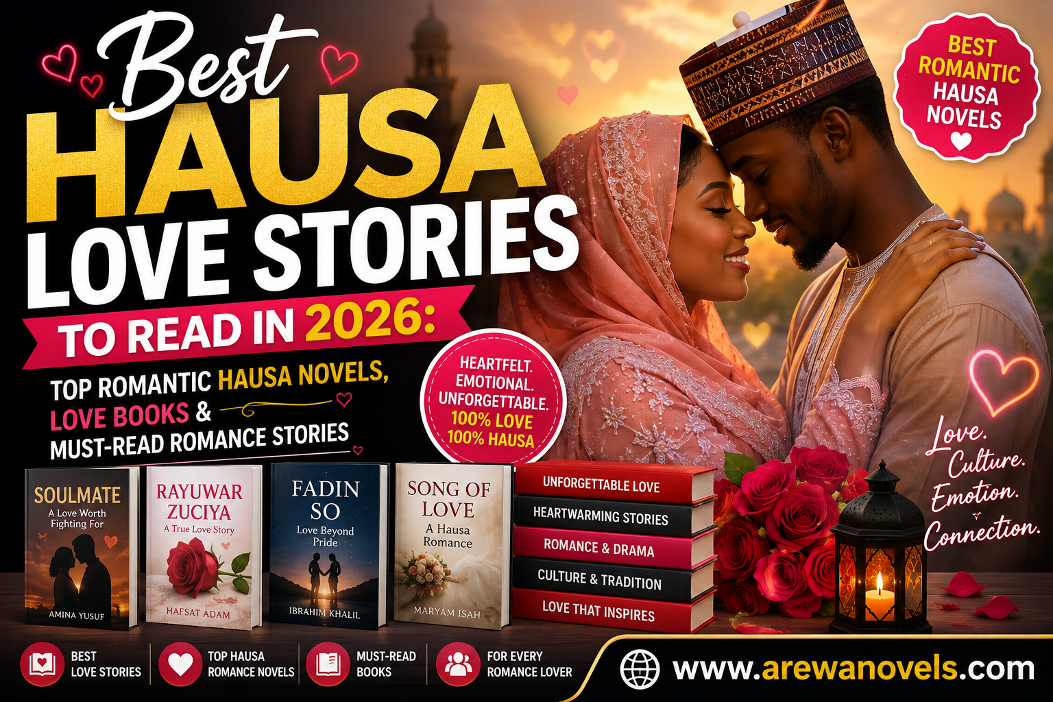 Best Hausa Love Stories to Read in 2026: Top Romantic Hausa Novels, Love Books & Must-Read Romance Stories