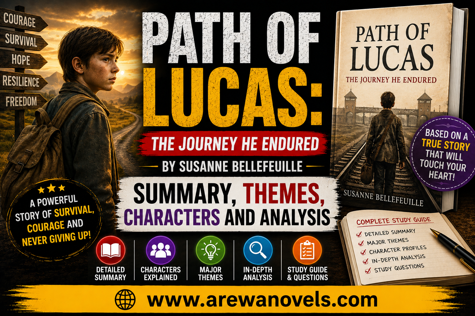 Path of Lucas: The Journey He Endured by Susanne Bellefeuille: Summary, Themes, Characters and Analysis