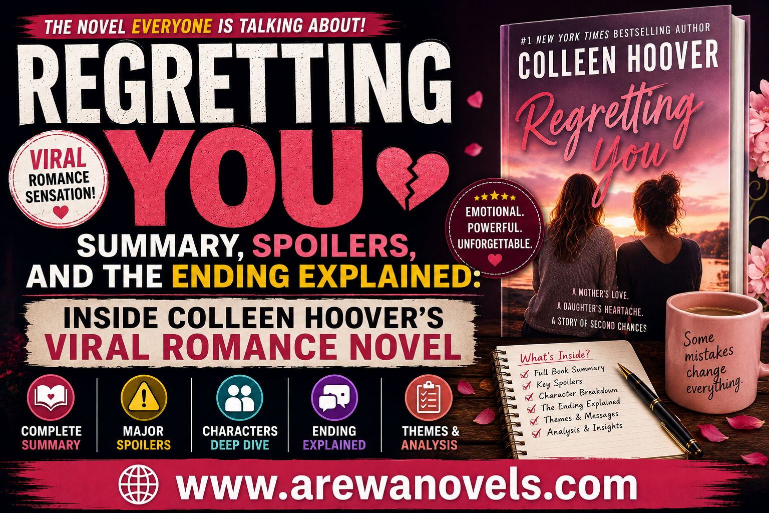 Regretting You by Colleen Hoover Summary, Spoilers, and the Ending Explained: Inside Colleen Hoover's Viral Romance Novel